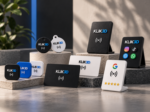 KLIK3D NFC product range